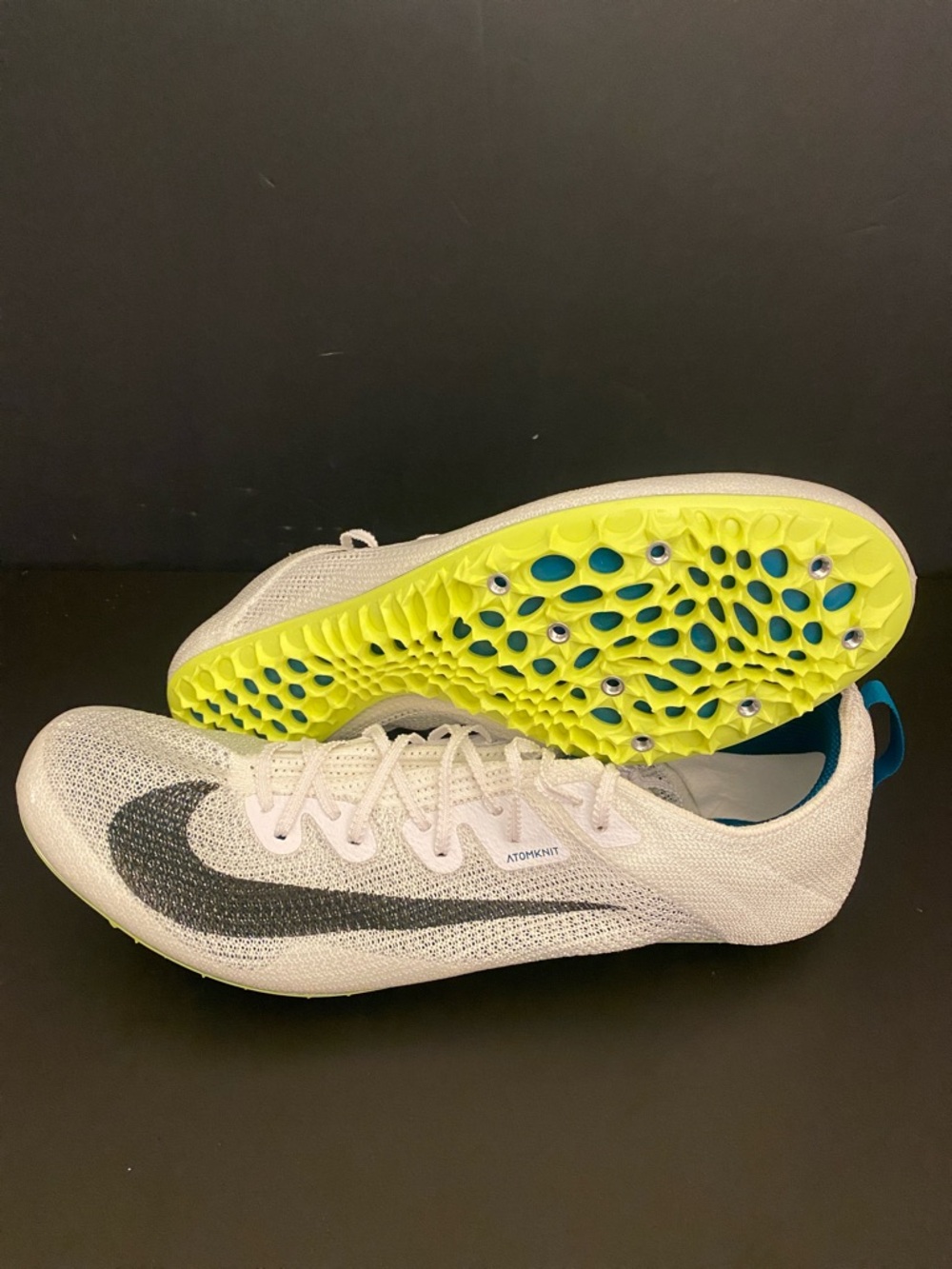 NEW Nike Zoom Superfly Elite 2 Track Spikes FZ9662 100 White Green Men's Size 15